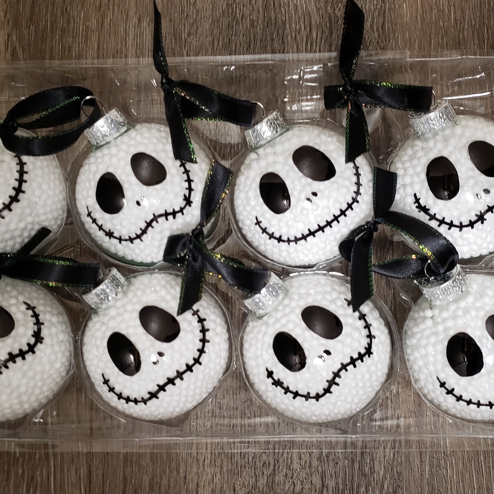 Jack Skellington 8 Piece Ornament Set Holidays